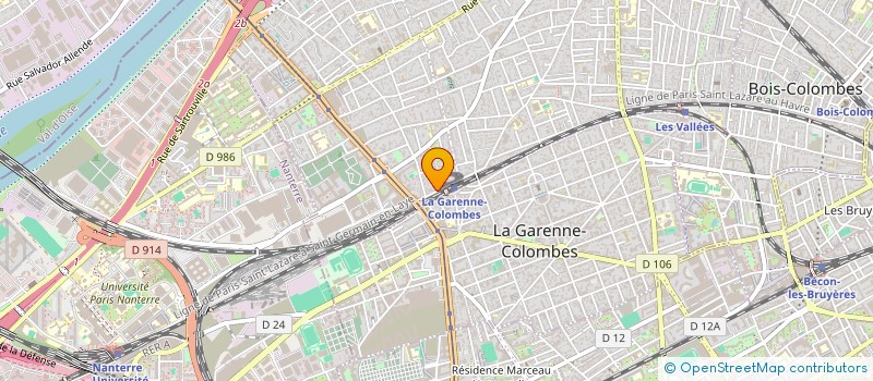 localisation de l'entreprise BADIS à COLOMBES