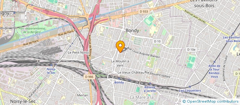 localisation de l'entreprise BADIS à BONDY