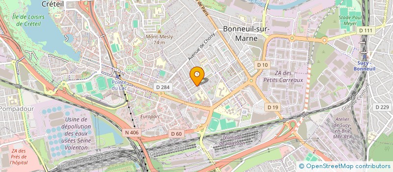 localisation de l'entreprise BADIS DISTRIB  BONNEUIL-SUR-MARNE