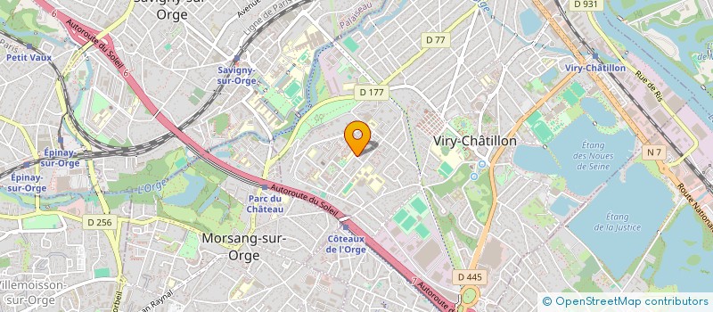 localisation de l'entreprise BADIS EXPERTISE à VIRY-CHATILLON