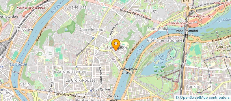 localisation de l'entreprise BADIS & GAYA  CALUIRE-ET-CUIRE