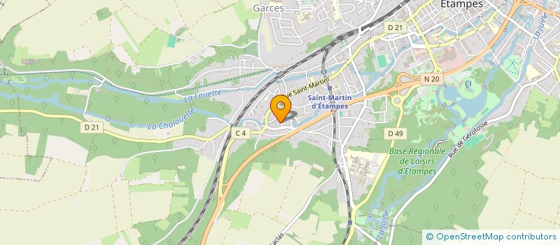 localisation de l'entreprise BADJ SCI à BONDAROY