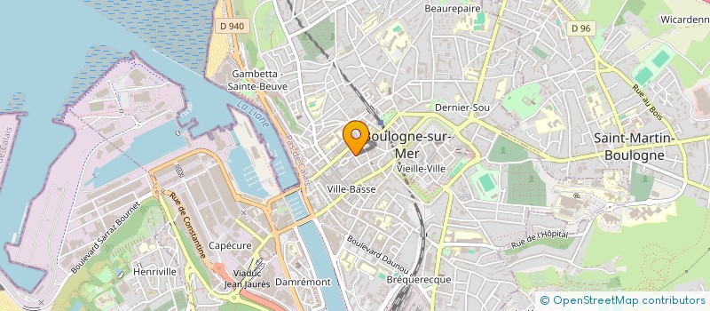 localisation de l'entreprise BADJI  SAINT-MARTIN-BOULOGNE