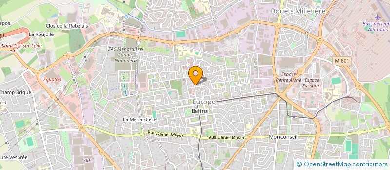 localisation de l'entreprise BADJI-PROVOST  TOURS