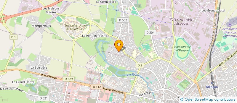 localisation de l'entreprise BADLEM à DAMIGNY