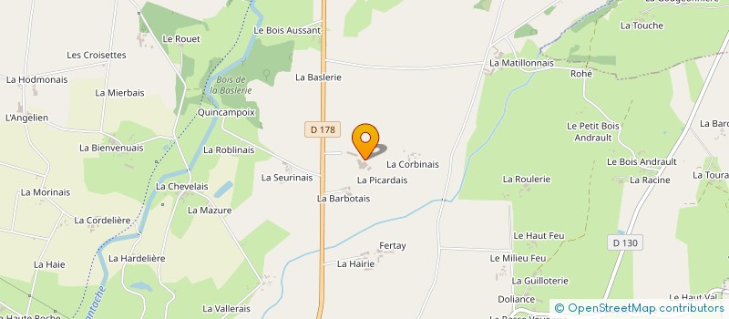 localisation de l'entreprise BADMINTON BALAZE LOISIR  MONTREUIL-SOUS-PEROUSE