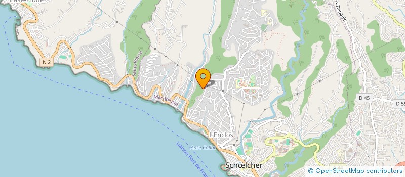 localisation de l'entreprise BADMINTON CLUB DE CASE NAVIRE  SCHLCHER