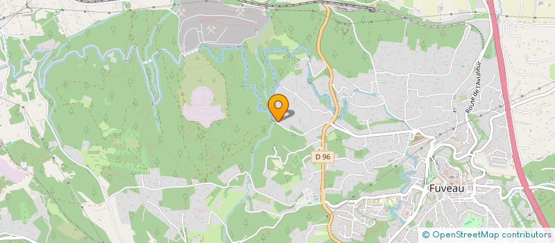 localisation de l'entreprise BADMINTON CLUB DE FUVEAU  FUVEAU