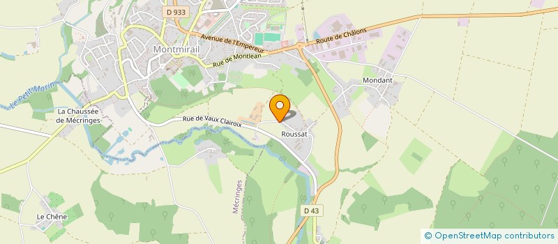 localisation de l'entreprise BADMINTON CLUB DE MONTMIRAIL  MONTMIRAIL