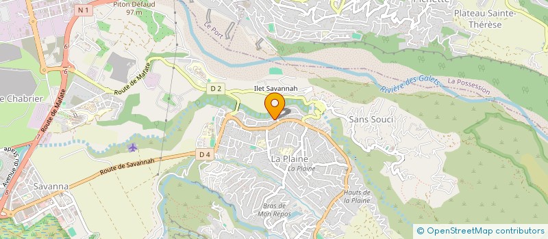 localisation de l'entreprise BADMINTON CLUB DE SAINT PAUL à SAINT-PAUL