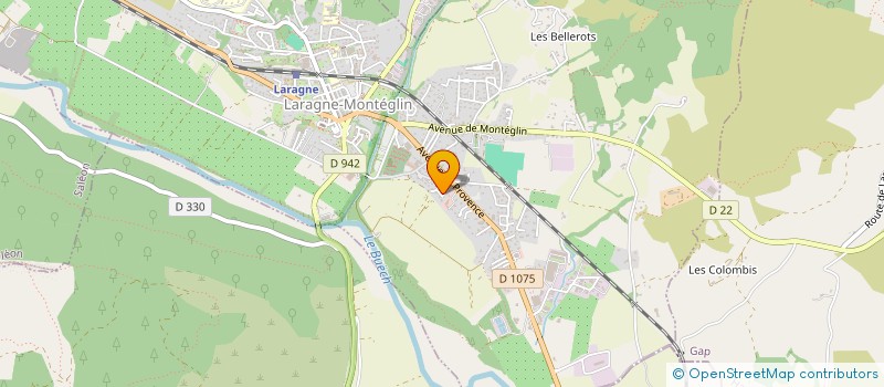 localisation de l'entreprise BADMINTON CLUB LARAGNAIS à LARAGNE-MONTEGLIN