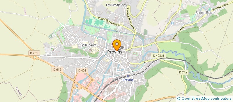 localisation de l'entreprise BADMINTON CLUB PROVINOIS à PROVINS