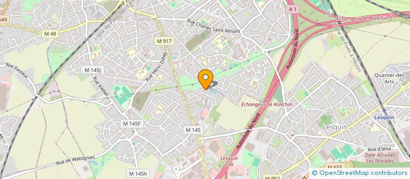 localisation de l'entreprise BADMINTON CLUB RONCHIN à RONCHIN