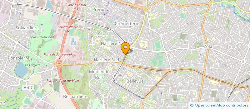 localisation de l'entreprise BADMINTON CLUB SAINT-HERBLAIN  SAINT-HERBLAIN