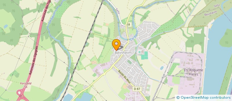 localisation de l'entreprise BADMIR-ENERGIE  BEINHEIM