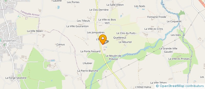 localisation de l'entreprise BADOUARD à LAMBALLE-ARMOR
