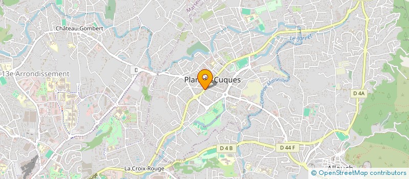 localisation de l'entreprise BADOUHASSIAN  PLAN-DE-CUQUES