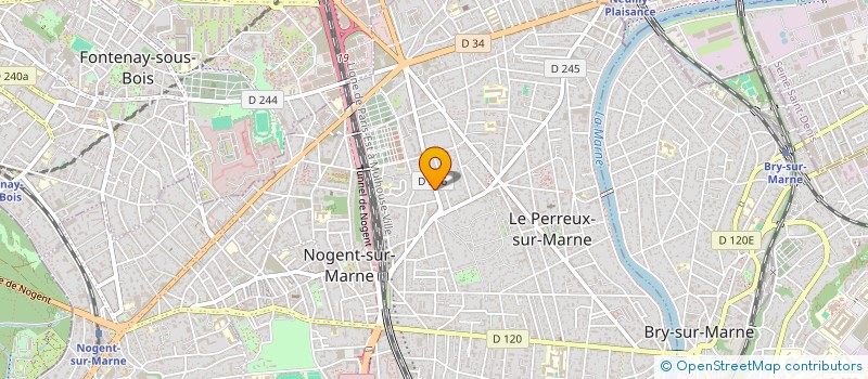 localisation de l'entreprise BADOUILLE à LE PERREUX-SUR-MARNE