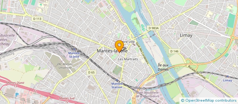 localisation de l'entreprise BADR à MANTES-LA-JOLIE