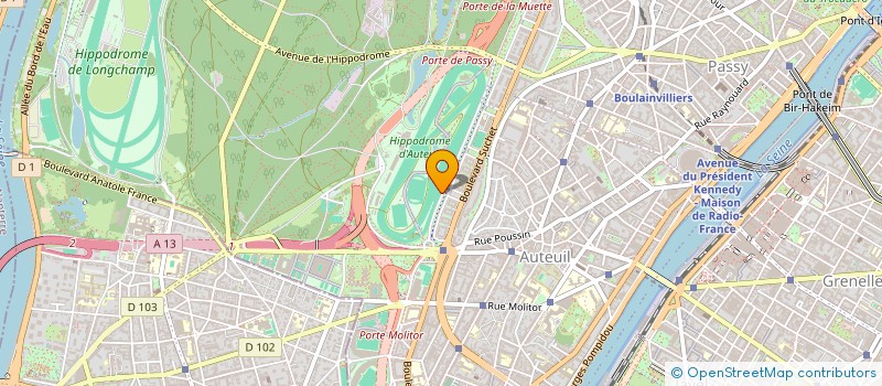 localisation de l'entreprise BADR AUTOS LOCATION à PARIS
