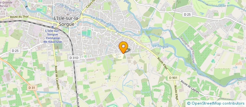 localisation de l'entreprise BADR BOUALAM à L'ISLE-SUR-LA-SORGUE