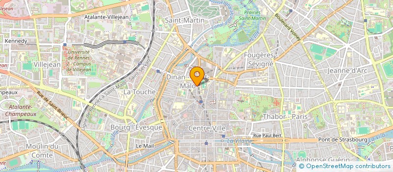 localisation de l'entreprise BADRA  RENNES