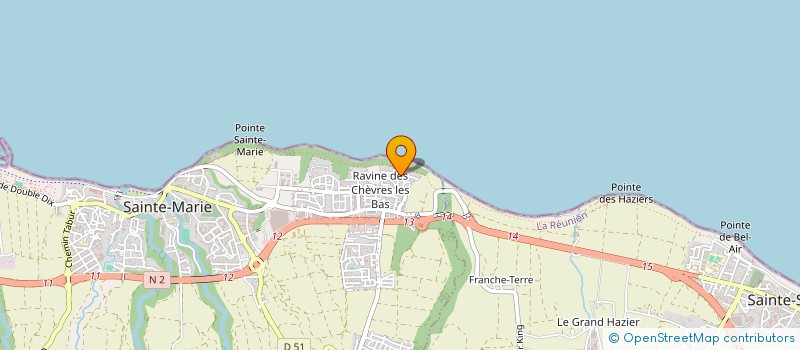 localisation de l'entreprise BADRI à SAINTE-MARIE