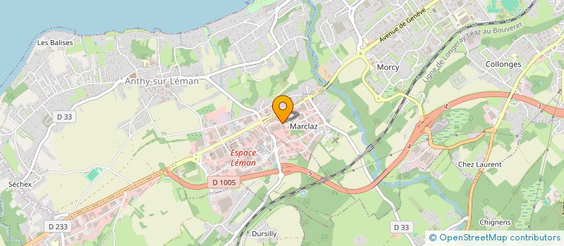 localisation de l'entreprise BADRI DETAILING à THONON-LES-BAINS