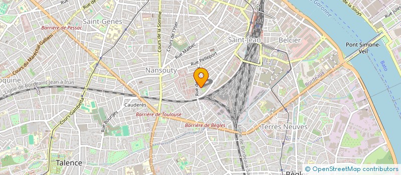 localisation de l'entreprise BADRI & KADAR FOR CONSULTING & MANAGEMENT ACTIVITY  TALENCE