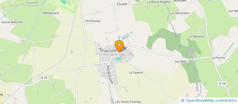 localisation de l'entreprise BADROLLE  SAINT-LUNAIRE