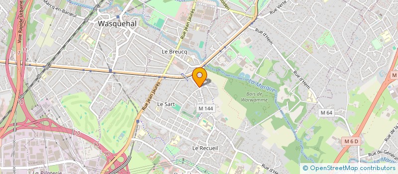 localisation de l'entreprise BADS  VILLENEUVE-D'ASCQ