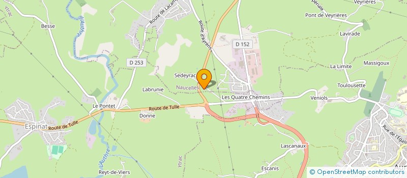 localisation de l'entreprise BADUEL BELMON à NAUCELLES