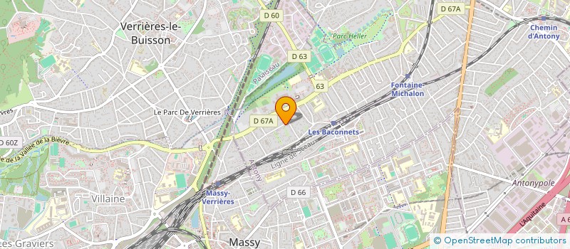 localisation de l'entreprise BADUFI à ANTONY