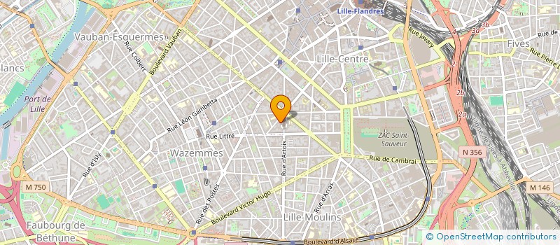 localisation de l'entreprise BADUM SARL à LILLE