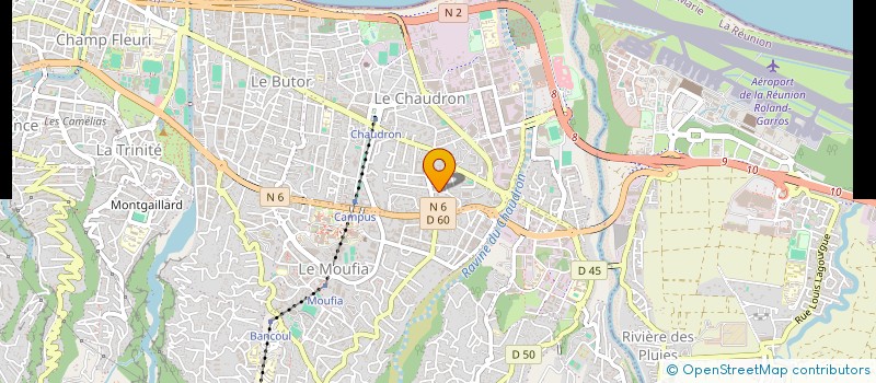 localisation de l'entreprise BADV à SAINT-DENIS