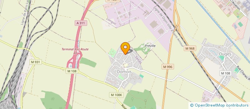 localisation de l'entreprise BADY à DIJON