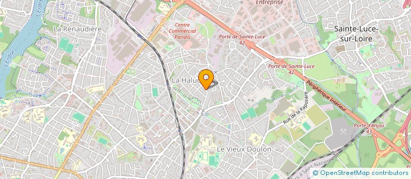 localisation de l'entreprise BADY  NANTES