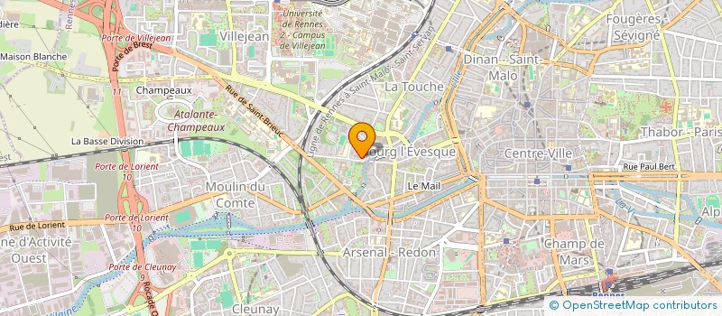 localisation de l'entreprise BADZONE  RENNES