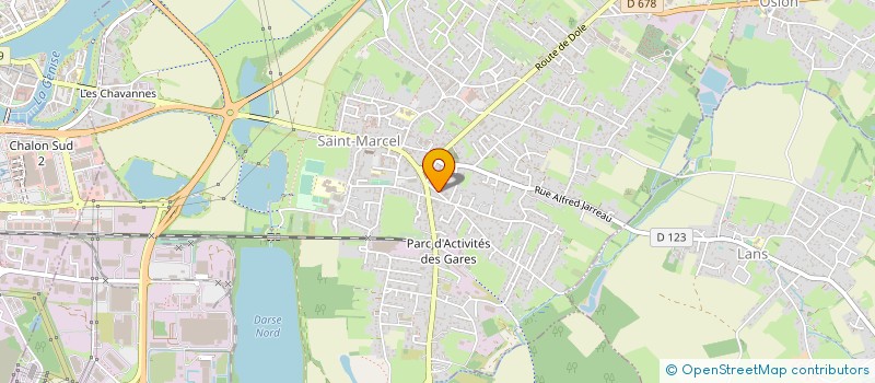 localisation de l'entreprise BAE à OSLON