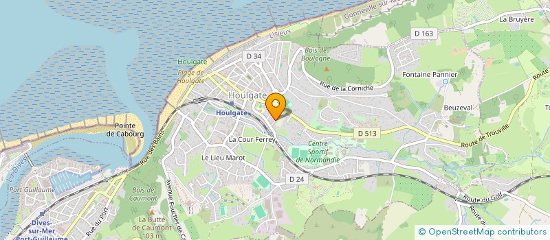 localisation de l'entreprise BAE à HOULGATE