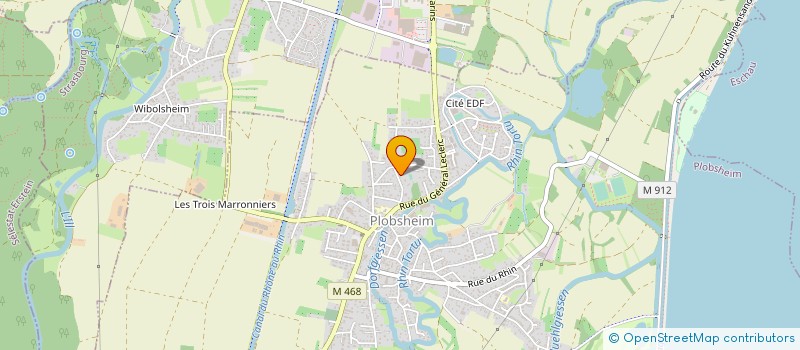 localisation de l'entreprise BAECHLER S.A.V  PLOBSHEIM