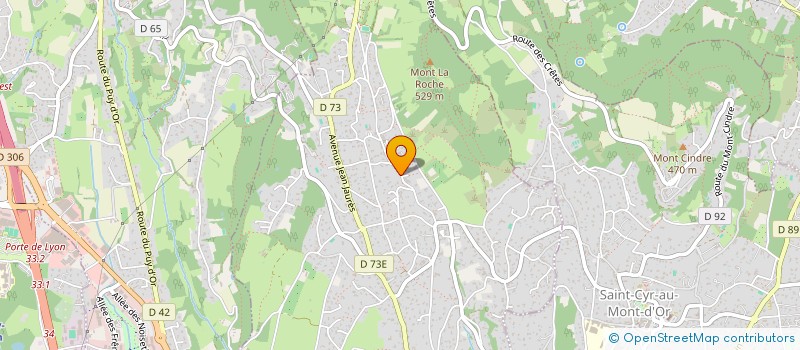 localisation de l'entreprise BAEKUS  SAINT-DIDIER-AU-MONT-D'OR