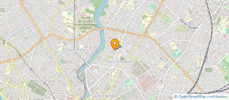 localisation de l'entreprise BAELIG à NANTES