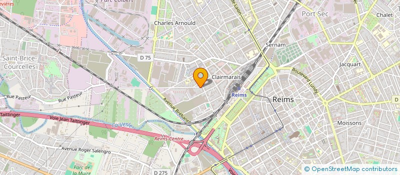 localisation de l'entreprise BAF  REIMS