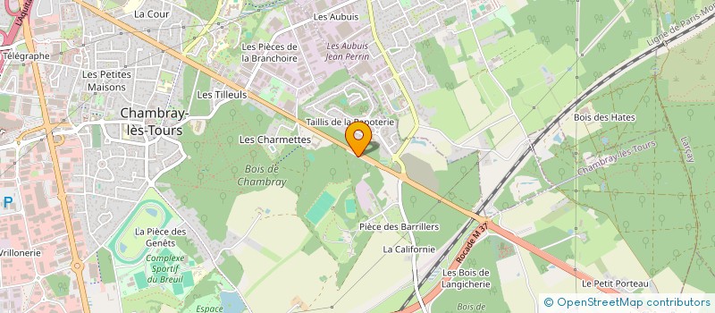 localisation de l'entreprise BAFAB  CHAMBRAY-LES-TOURS