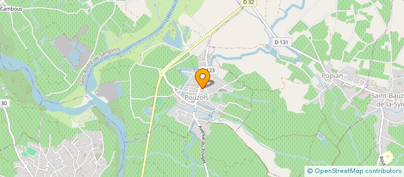 localisation de l'entreprise BAFAKANA  POUZOLS