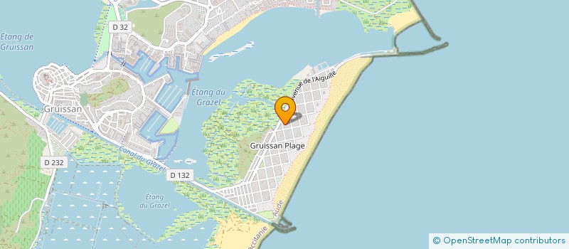 localisation de l'entreprise BAFATOUT SARL  GRUISSAN