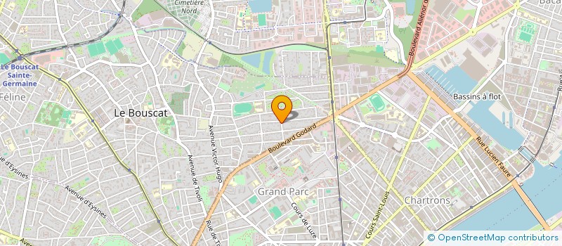 localisation de l'entreprise BAFC  LE BOUSCAT