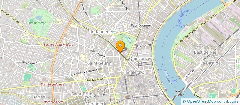 localisation de l'entreprise BAFE  BORDEAUX