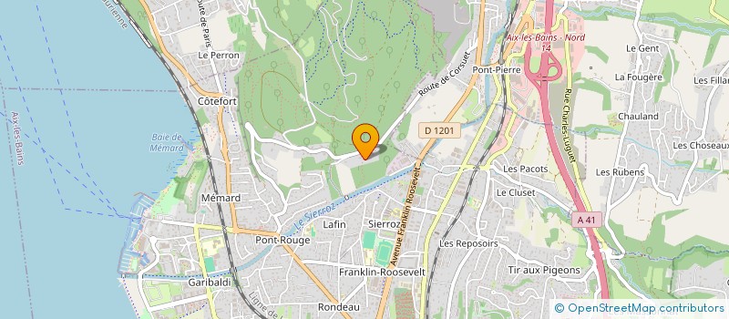 localisation de l'entreprise BAFFIM à AIX-LES-BAINS